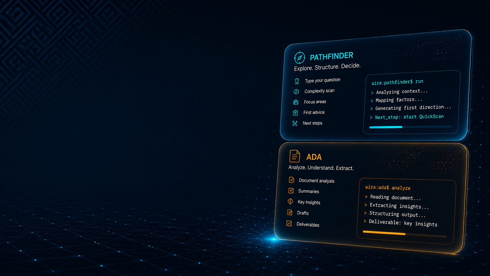 AIRA Pathfinder en ADA header